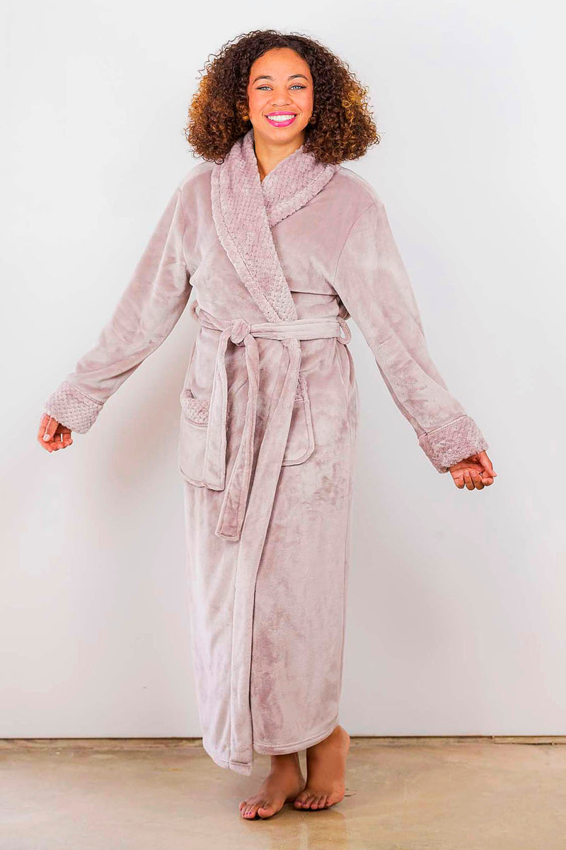 Soft Plush Fleece Women's Robe for Mothers, Wives, Daughters, and more! –  Bloom Custom Robes